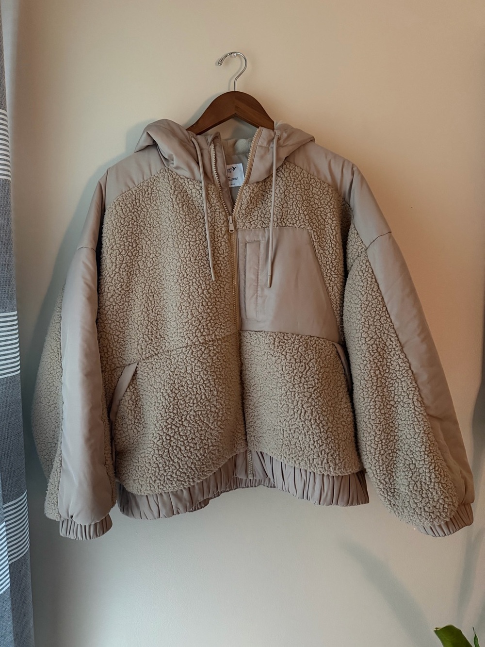 Old Navy Active Sherpa Fleece Hooded Jacket